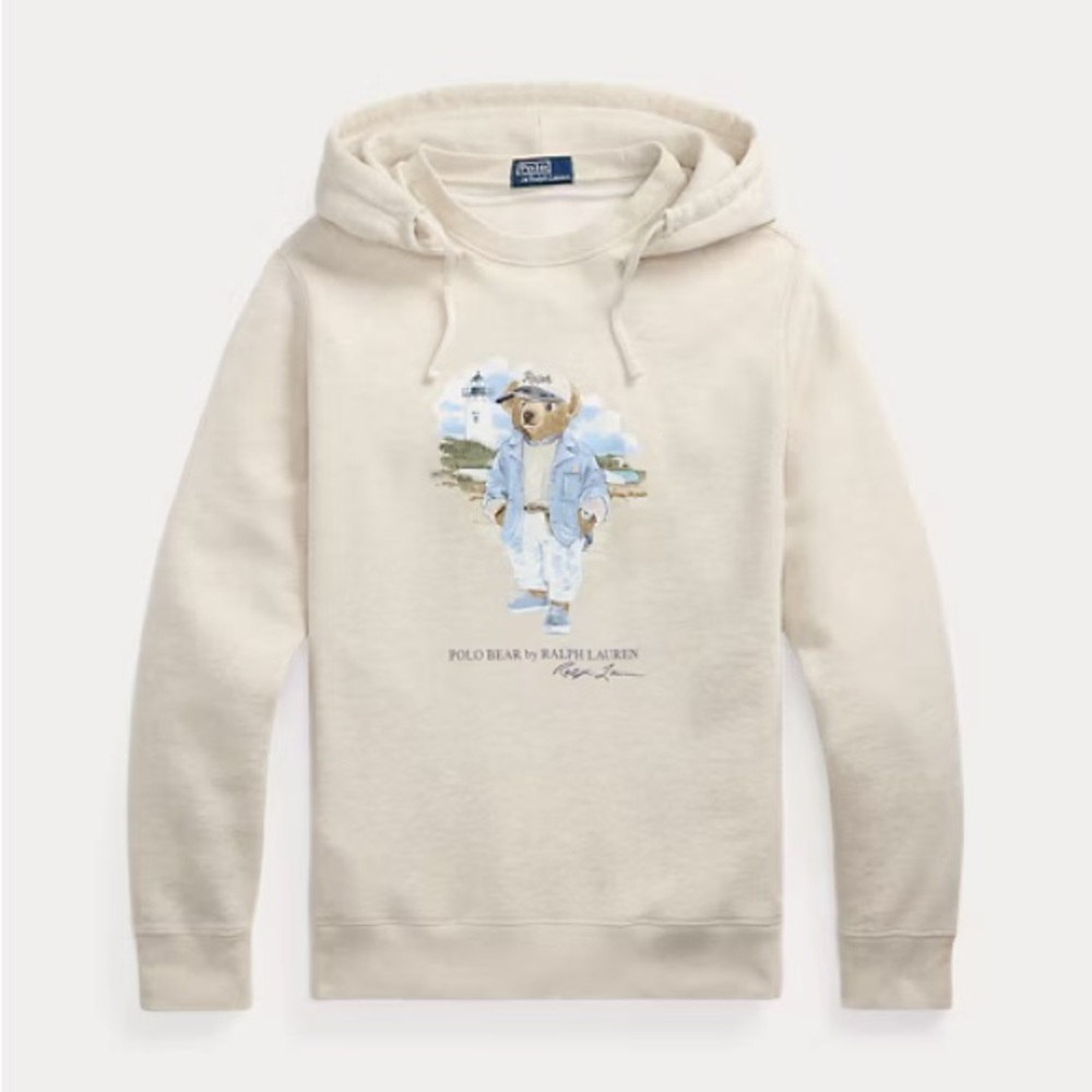 Ralph Lauren Polo Bear Fleece Hoodie (M) - Picture 5 of 8